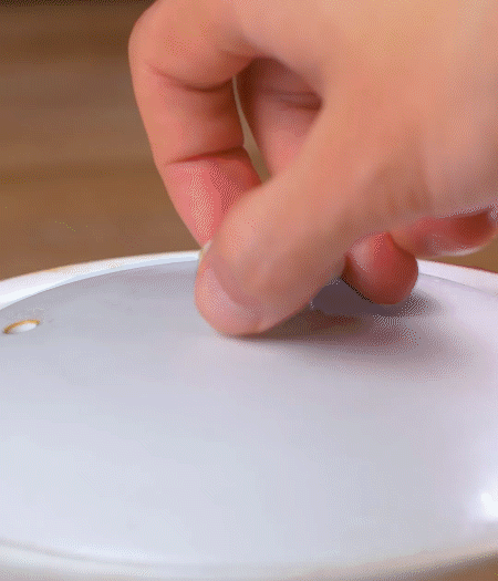 關(guān)火后燜5分鐘。