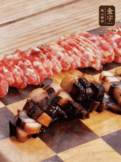 金字二八臘腸、金字醬油肉切薄片